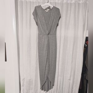 Elegant Gray Maxi Dress Size M By Rola Coster